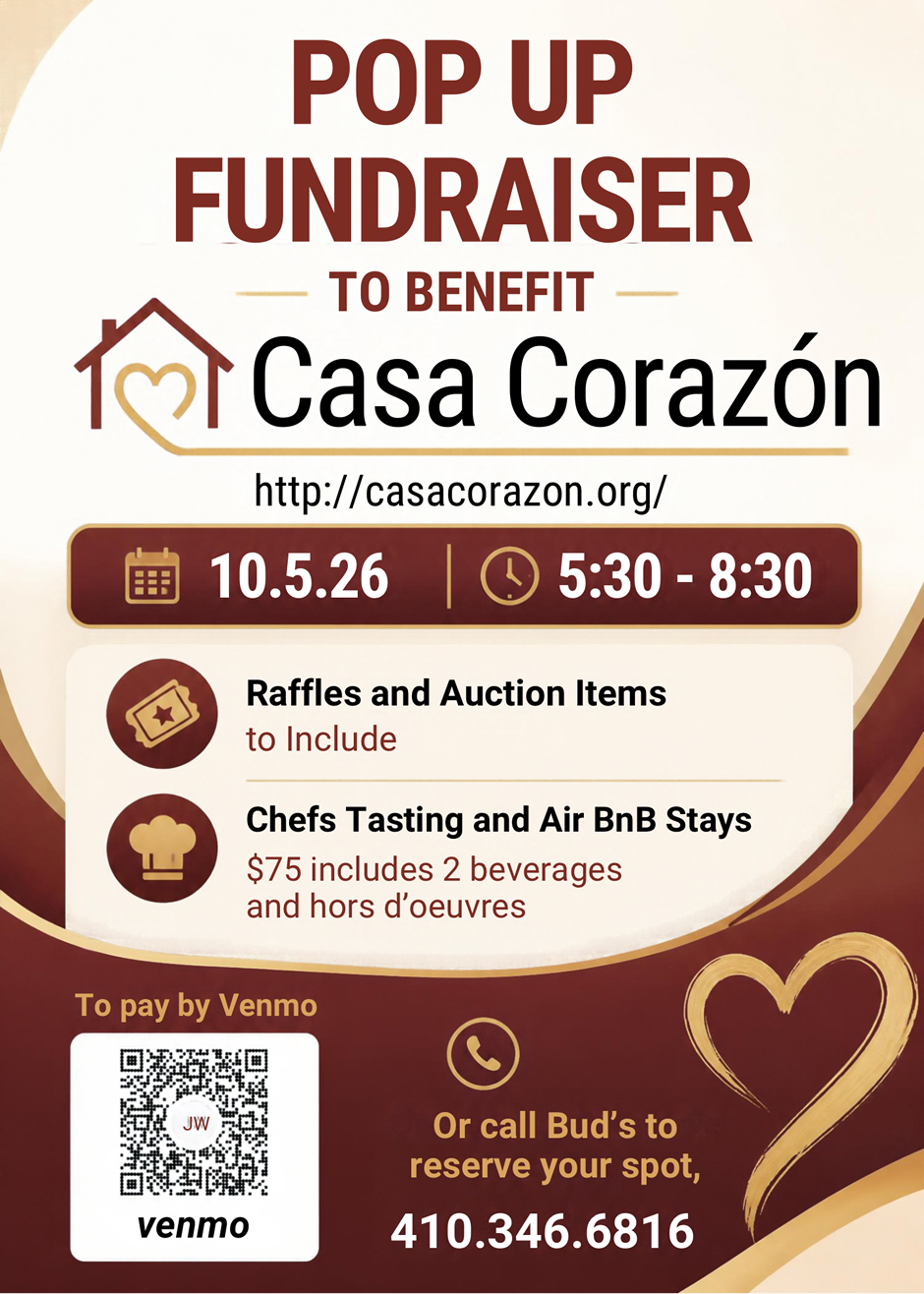 Casa Corazón Pop Up Fundraiser at Bud's at Silver Run